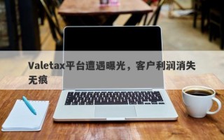 Valetax平台遭遇曝光，客户利润消失无痕