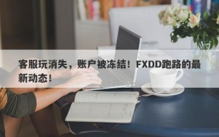 客服玩消失，账户被冻结！FXDD跑路的最新动态！