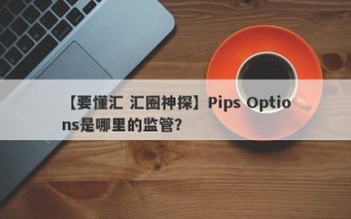 【要懂汇 汇圈神探】Pips Options是哪里的监管？
