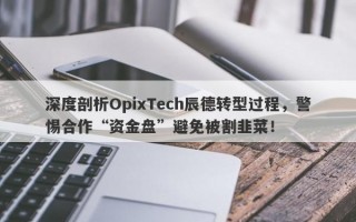 深度剖析OpixTech辰德转型过程，警惕合作“资金盘”避免被割韭菜！