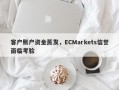 客户账户资金蒸发，ECMarkets信誉面临考验