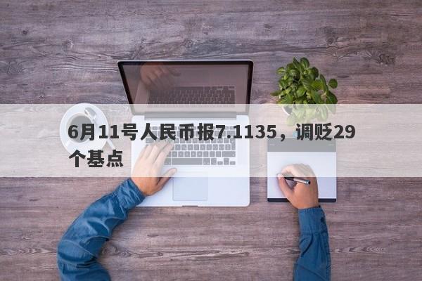 6月11号人民币报7.1135，调贬29个基点-第1张图片-要懂汇圈网