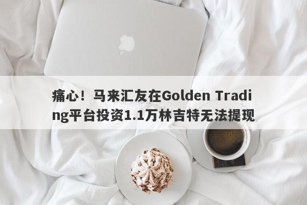 痛心！马来汇友在Golden Trading平台投资1.1万林吉特无法提现-第1张图片-要懂汇圈网