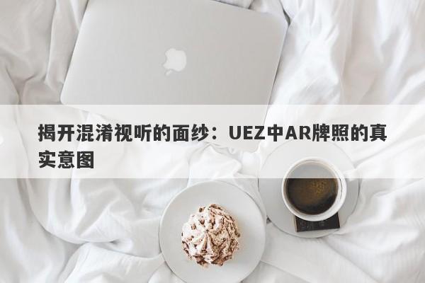 揭开混淆视听的面纱：UEZ中AR牌照的真实意图-第1张图片-要懂汇圈网