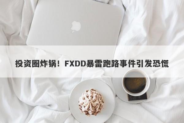 投资圈炸锅！FXDD暴雷跑路事件引发恐慌-第1张图片-要懂汇圈网